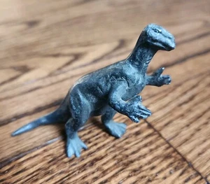 Alva Studios Iguanodon Dinosaur Figure Prehistoric Collectible Metal Rare 1950s - Picture 1 of 6