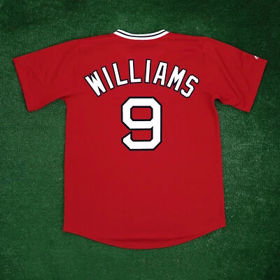 Мужская футболка Ted Williams Boston Red Sox Red Throwback Cooperstown  - Изображение 1 из 4
