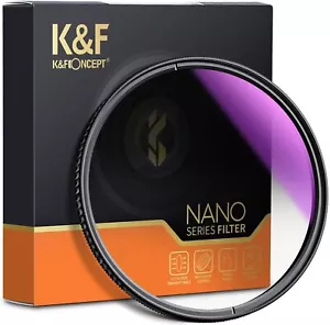 K&F Concept 77mm Soft Graduated ND GND16 Neutral Density Lens Filter for Cameras - Picture 1 of 8