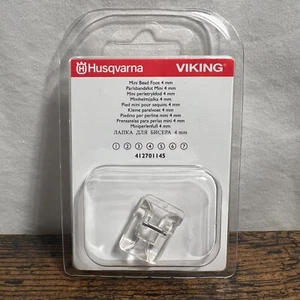 Husqvarna Viking Mini Bead Foot 4 mm 412701145 for 1 2 3 4 5 6 7 NEW sewing mach - Picture 1 of 3
