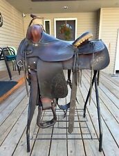 Horse Tack - 14 1/2” Hereford Tex Tan Western Saddle