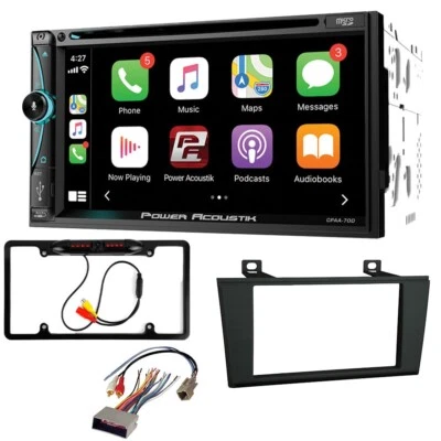 7" Apple CArplay CD Receiver Car Stereo + Kit &Camera for 2003-2006 Lincoln LS - Image 1 of 4
