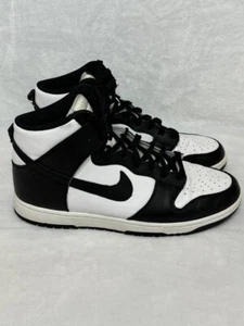 Nike Men's Dunk High Black White Panda Shoes Sneakers Size 11 US DD1399-105 - Picture 1 of 11