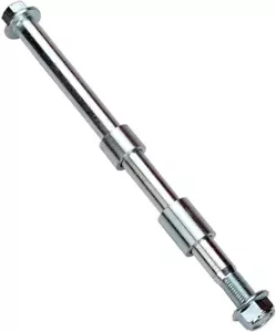 12mm 240mm 9.5" Front Rear Wheel Axle with Spacer for XR50 CRF50 DIRT BIKE AX01 - Picture 1 of 3