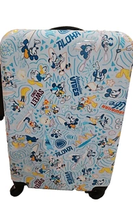 Disney Hawaiian Vibe Suitcase hardshell with wheels - Picture 1 of 5