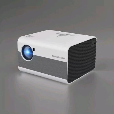 1080P Mini Projector + 100" Screen Hifi Stereo , Bluetooth - BIGASUO B-509 - Image 1 of 4