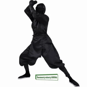Ninja Costume Adult Outfits Japanese Samurai Men's Clothing Cosplay Uniform Gift - Picture 1 of 7