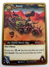WOW TCG World of Warcraft 2011 Showdown: Goblins of Anarchy-Power Promo NM