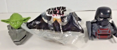 Star Wars Action Figures/McDonalds/Yoda, Kylo Ren & Rey/Pull Back Cars - Image 1 of 4