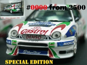 WOW EXTREMADAMENTE RARO Toyota Corolla WRC Auriol Finlandia 1998 SE 1:43 velocidad-HPI - Imagen 1 de 2
