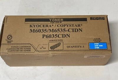 Kyocera/ Copystar Compatible Cyan Toner For M6035, M6535-CIDN, P6035CDN New - Image 1 of 4