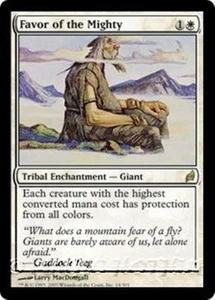 MTG - FAVOR OF THE MIGHTY - Lorwyn (R) - Picture 1 of 1
