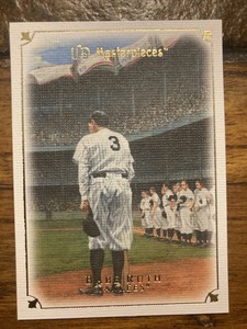 Babe Ruth 2007 Ud Masterpieces Upper Deck 2￼🔥
