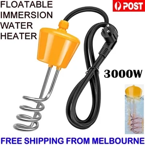 3000W Floatable Immersion Hot Water Heater Quick Heater Tube Hot Australia Plug - Picture 1 of 8