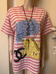 Traumhaft Rose Shirt Glitzer Neu Gr. One Size - Bild 1 von 15