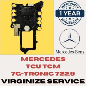 Mercedes 7G-Tronic 722.9 TCM TCU Renew Virginize Service VGS3 Transmission Reset - Picture 1 of 4
