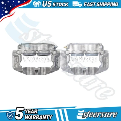 BBB Front Left Right Disc Brake Caliper Set of 2PCS For Ford F-250 1987 1986 - Image 1 of 2