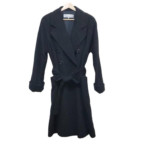Cappotto Dior Christian manica lunga double face stile invernale