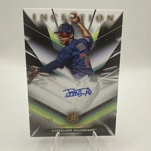2023 Bowman Inception Juan Brito BPA-JBO Auto /399 | Cleveland Guardians - Picture 1 of 2