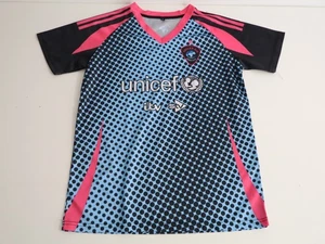 Camiseta de fútbol Soccer Aid World XI FC 2018/19 azul negro rosa talla S - Imagen 1 de 4