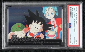 1995 JPP Amada/Artbox Dragon Ball Chromium Secret of the #C2 PSA 8 af0 - Picture 1 of 3