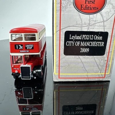 Autobús EFE 1:76 Leyland PD2/12 Orion City Of Manchester Ruta 13x Caja 20009 Foto 1 de 4