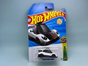 Hot Wheels 2026 Case B Mainline # PAGANI ZONDA CINQUE TOONED Int. Karte - Bild 1 von 3