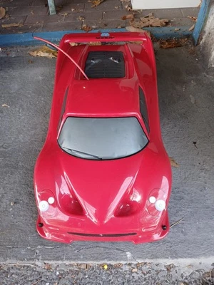 Vintage COMPAGNUCCI Ferrari F50 2WD Elektro 90s 1/8 Raro Non Testata Completa - Immagine 1 di 4