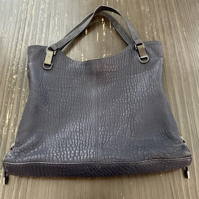 Bolsa tote/hobo/transversal Vince Camuto VC-Riley azul marinho couro genuíno Bublam - Imagem 1 de 4