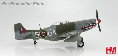 Hobby Master 1:48 RAF North American P-51 Mustang (HA7702) Model Plane - Image 1 of 4