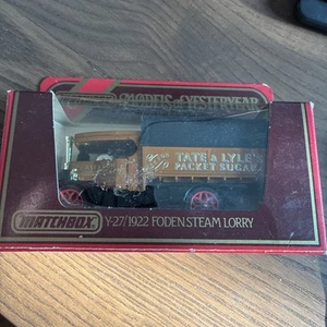 Matchbox models of yesteryear Y-27 1922 Foden Steam Lorry “Tate and Lyle” - Picture 1 of 5