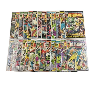 Defenders #2, 6, 11, 13, 14, 16, 20, 22-37, 47, 62 Annl 1 (Marvel, 1972) Lot gelaufen - Bild 1 von 22