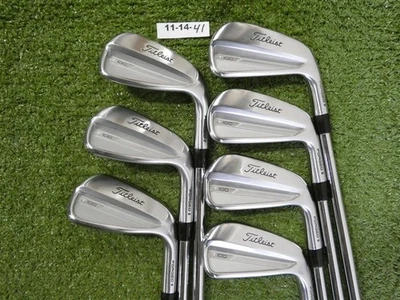 Titleist 2023 T100 Forged Irons 4-P Modus 3 Tour 120 X Extra Stiff Steel +1" - Image 1 of 4