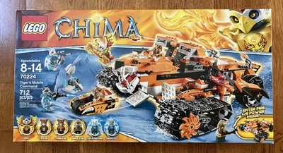 LEGO LEGENDS OF CHIMA: Tiger's Mobile Command (70224) - New in Sealed Box - Image 1 of 4