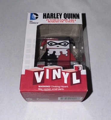 Harley Quinn DC Funko Vinyl 3 Interchangeable Magnetic Vinyl Approx 2" Figure - Image 1 of 4