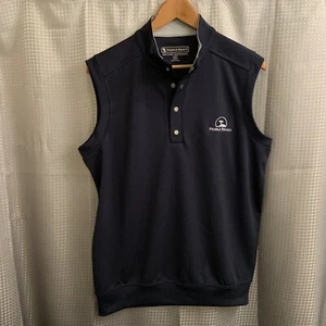 The Pebble Beach Dry-Luxe Performance System Vest - Navy Blue - Small - Picture 1 of 11
