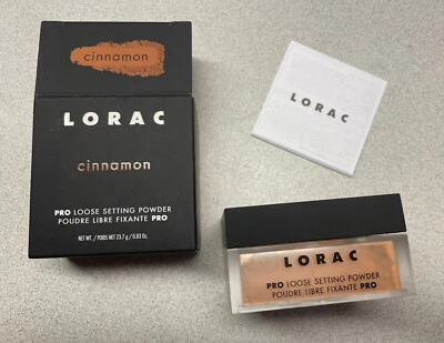 LORAC COSMETICS PRO LOOSE SETTING POWDER - CINNAMON  Full Size NIB Retail $30 - Image 1 of 3