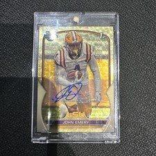 Topps  1/1 John Emery Autograph Card 