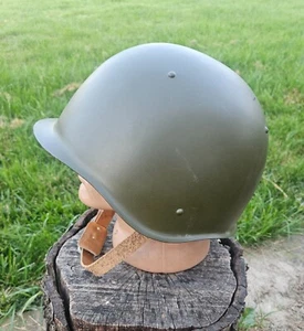 Original Stahlhelm SSH 60 Kampf Militär Sowjetische Armee RKKA Große Größe 3 - Bild 1 von 22