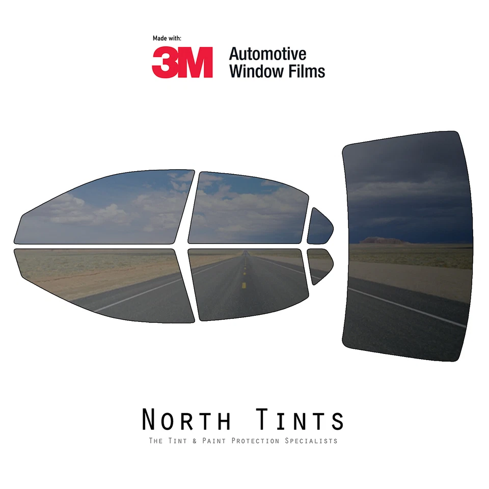 Película de vidrio tinte ventana precortada estable color 3M para Acura TSX 2009-2014 Foto 1 de 4