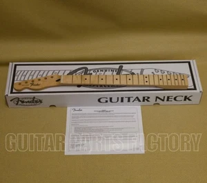 099-5122-921 Lefty Fender Telecaster Replacement Neck Maple 21 Med Jumbo - Picture 1 of 7