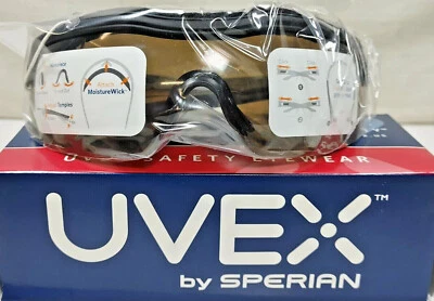 Uvex Sperian Extremepro SX0301 Marco Negro/Gris Lente Espresso Gafas de Seguridad naF Foto 1 de 4