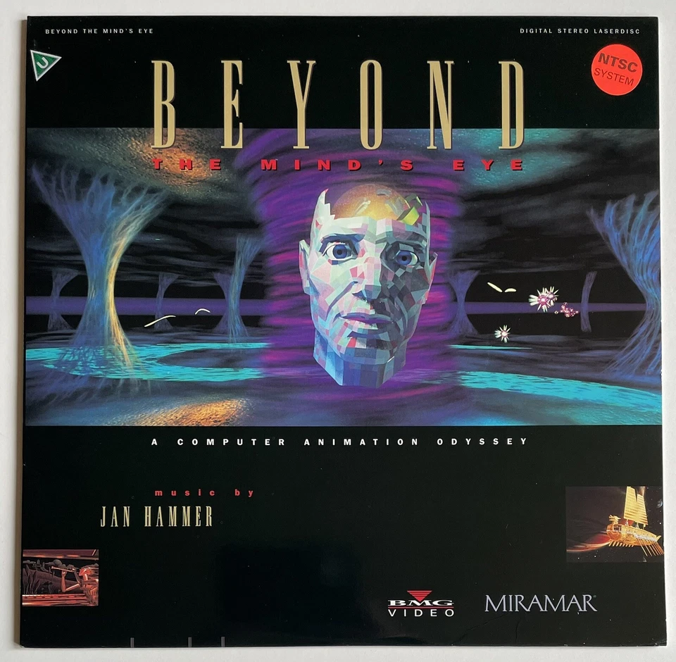Beyond the Mind's Eye 1992 Music by Jan Hammer  LD Laserdisc NTSC - Image 1 of 4