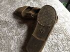 Pali Hawaii Classic Jandals Open Toe Slip On Sandals Brown Men US 12Very Clean!