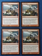 MTG 4x Forked Bolt x4 LP Rise of the Eldrazi Magic Playset