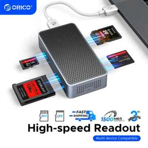 ORICO All-in-one Card Reader 40GB Support CFA/B/SD/TF/CF Camera car Recorder - Bild 1 von 8
