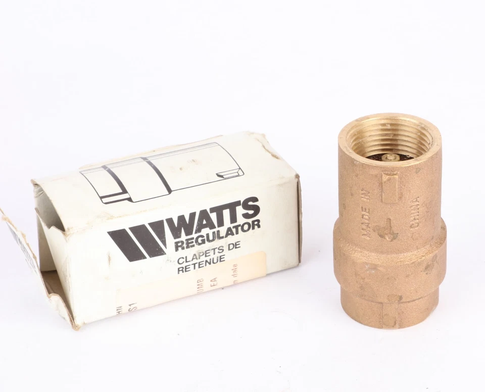 Watts ECV 100  1" NPT Spring Check Valve - Image 1 of 4