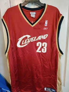 LeBron James Reebok Cleveland Cavaliers Jersey Men's Size XXL #23 - Picture 1 of 7