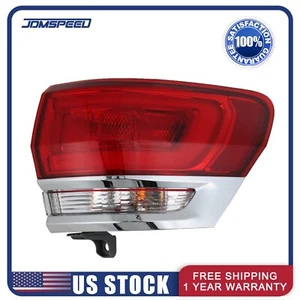 Right Passenger Rear Tail Light Clear Outer For 2014-2020 Jeep Grand Cherokee - Picture 1 of 23