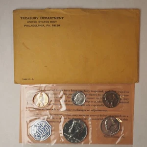 1964 Silver Proof Set - Flat Pack 5 Coin Set - FREE SHIPPING! - FP56 - Picture 1 of 4